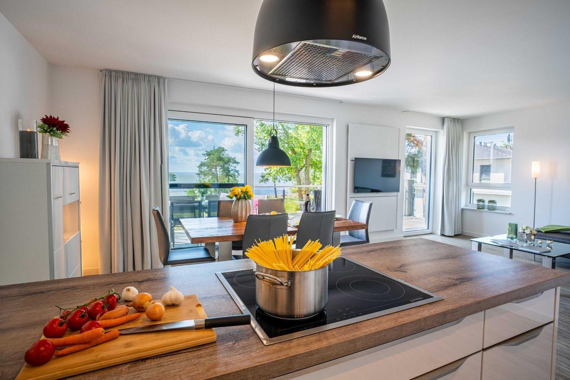 Appartement "Traumzeit" Mit Penthouseflair - Oase Am Haff Garz  Kamer foto