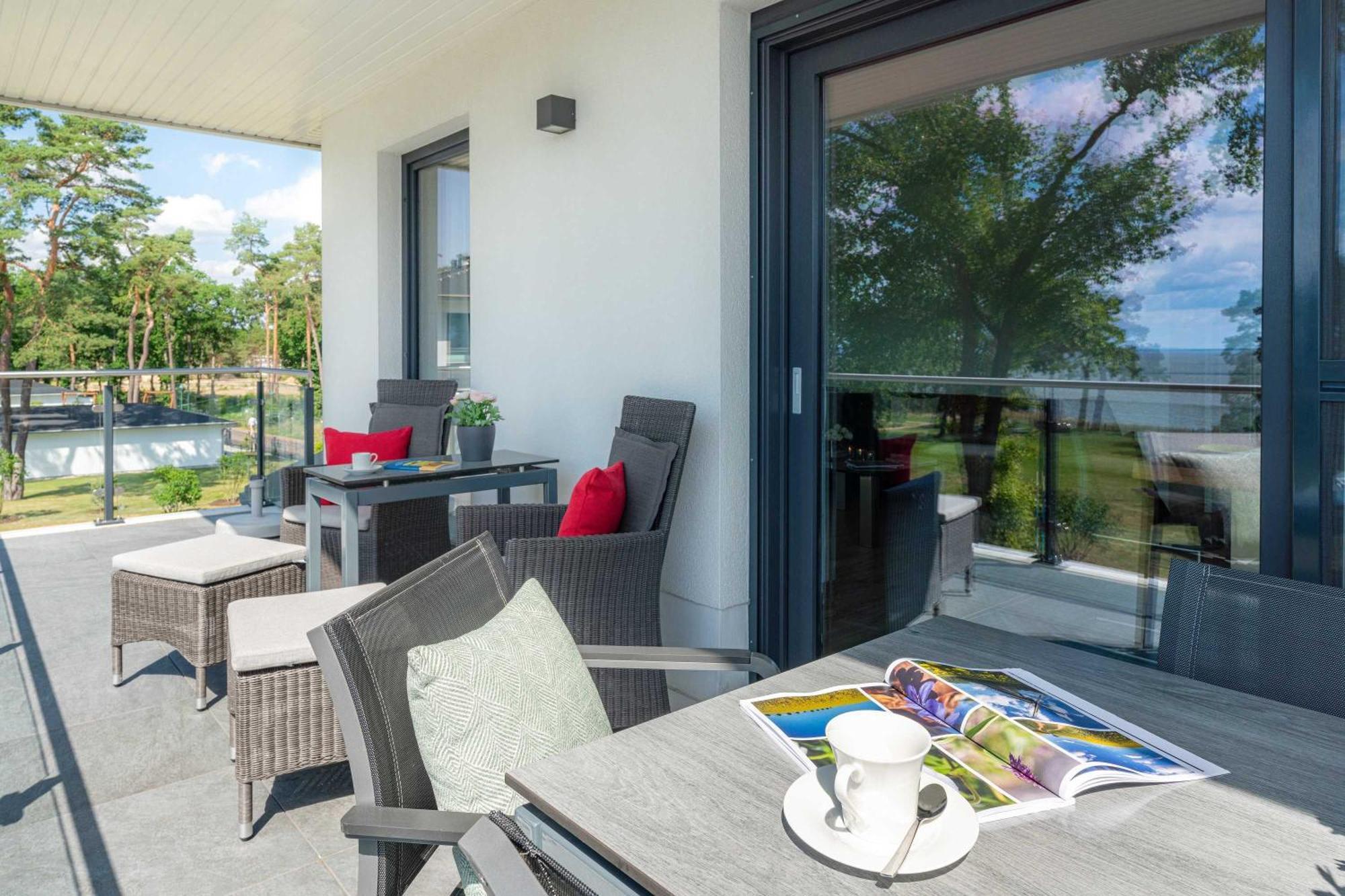 Appartement "Traumzeit" Mit Penthouseflair - Oase Am Haff Garz  Kamer foto